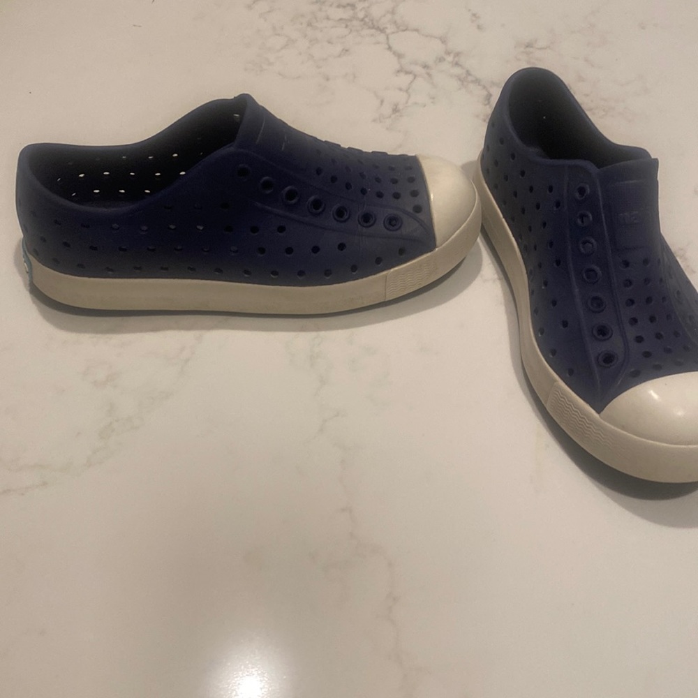 COPY - Boys Native Slip Ons- Navy Blue